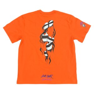 Orange Chrome Heart Shirt